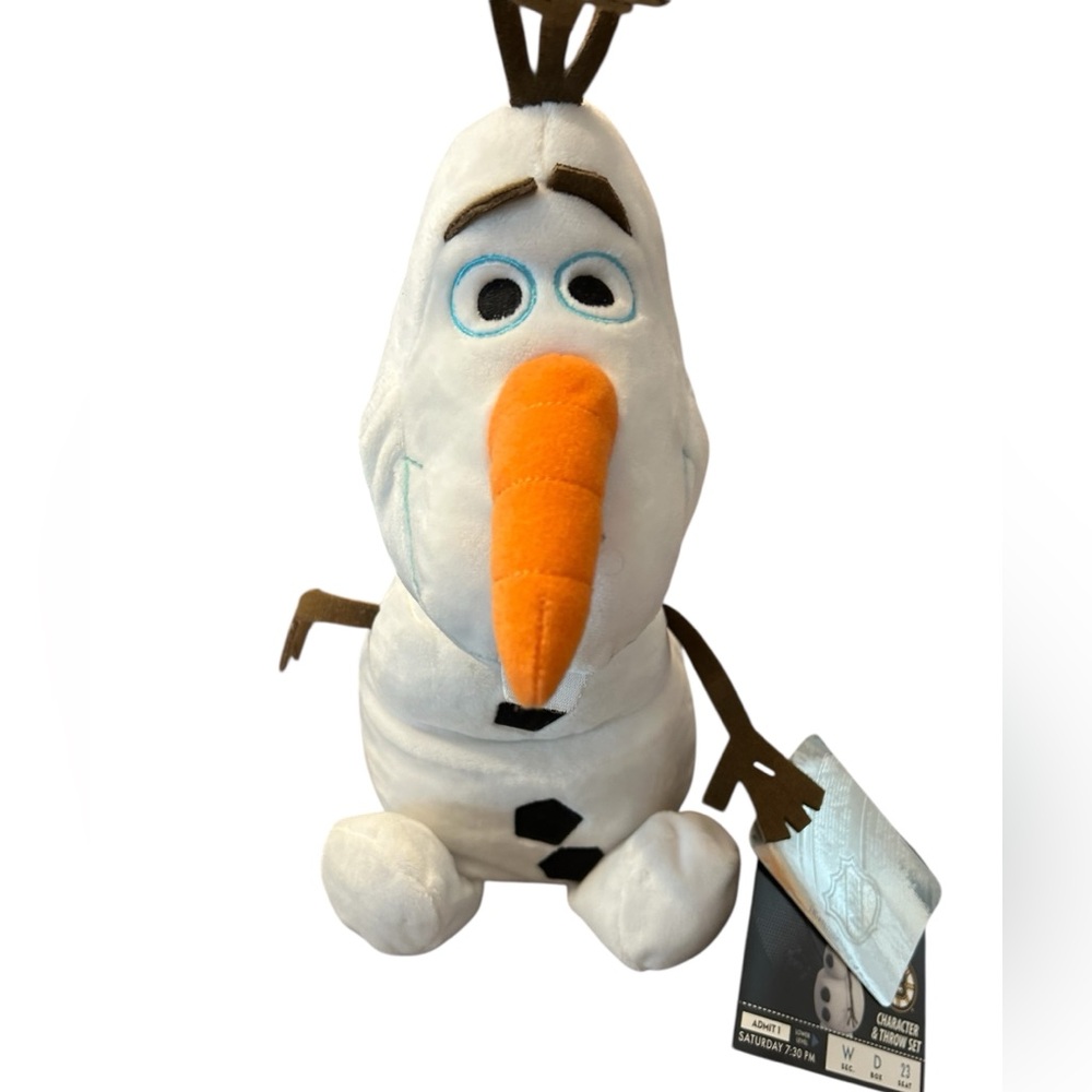 NHL Boston Bruins Collab with Disney Frozen’s Olaf Plush Toy 🆕